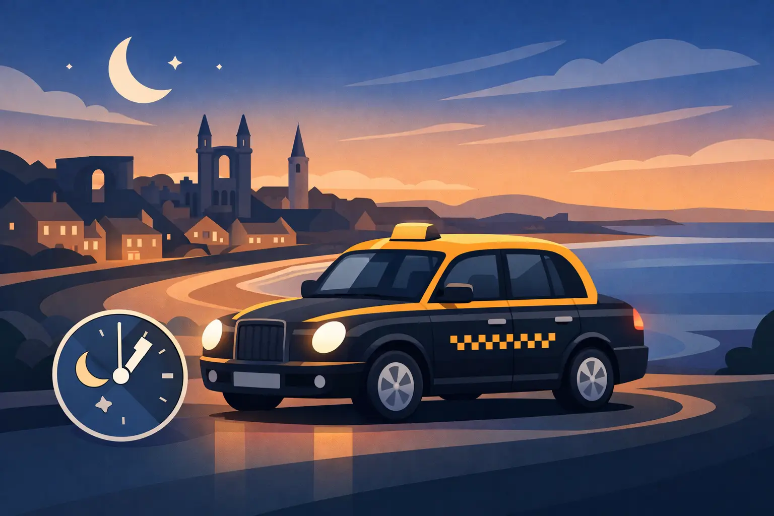 Highly-Rated 24-Hour HM Taxi in St Andrews
